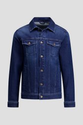 Productfoto 1 van Donkerblauwe jeansvest door Liberty Island Denim voor Heren