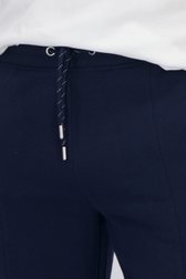 Detail van Donkerblauwe joggingbroek door Liberty Island voor Heren