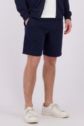 Detail van Donkerblauwe joggingshort door Liberty Island voor Heren
