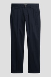 Productfoto 2 van Donkerblauwe katoenen chino - Regular fit door Superdry voor Heren