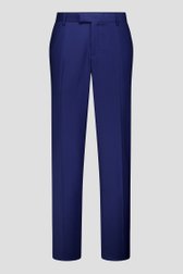 Productfoto 1 van Donkerblauwe kostuumbroek met wol – Slim fit door Dansaert Black voor Heren