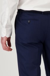 Donkerblauwe kostuumbroek - slim fit van Dansaert Black voor Heren