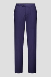 Productfoto 1 van Donkerblauwe kostuumbroek - Slim fit  - Sartre door Dansaert Black voor Heren