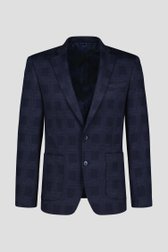 Donkerblauwe kostuumvest - Simpson - Slim fit van Dansaert Black voor Heren