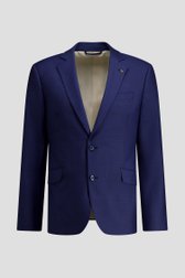 Productfoto 1 van Donkerblauwe kostuumvest - Slim fit door Dansaert Black voor Heren