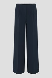Donkerblauwe palazzo met elastische taille van Opus voor Dames