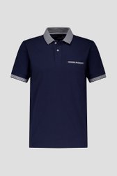 Donkerblauwe polo  van Dansaert Blue voor Heren