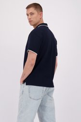 Achterkant van Donkerblauwe polo  door Only & Sons voor Heren
