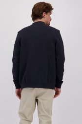 Achterkant van Donkerblauwe sweatervest door Camel active voor Heren