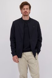 Voorkant van Donkerblauwe sweatervest door Camel active voor Heren