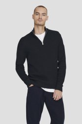 Donkerblauwe trui met hoge hals van ONLY & SONS voor Heren