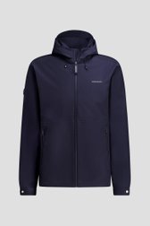Productfoto 1 van Donkerblauwe waterproof golfjas door Dansaert Golf Club voor Heren