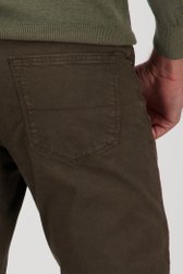 Donkerbronzen broek - Jefferson - slim fit van Brassville voor Heren