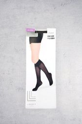 Productfoto 4 van Donkerbruine kniekousen - 35 den - 2 paar door Liberty Island voor Dames