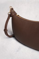 Achterkant van Donkerbruine schoudertas  door Liberty Island voor Dames