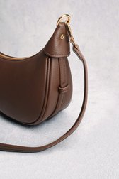 Productfoto 1 van Donkerbruine schoudertas  door Liberty Island voor Dames
