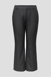 Productfoto 1 van Donkergrijze broek door ONLY Carmakoma voor Dames