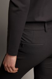 Extra foto 1 van Donkergrijze golfbroek met elastische tailleband door Dansaert Golf Club voor Dames