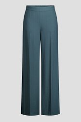 Productfoto 1 van Donkergroene broek met elastische taille door Claude Arielle voor Dames