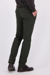 Achterkant van Donkergroene chino - New York - Regular fit door Brassville voor Heren