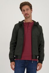 Achterkant van Donkergroene jas door Only & Sons voor Heren