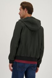 Detail van Donkergroene jas door Only & Sons voor Heren