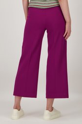 Donkerpaarse 7/8 broek van Libelle voor Dames