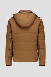 Photo produit 2 de Doudoune marron avec capuche amovible de Ravøtt pour Hommes