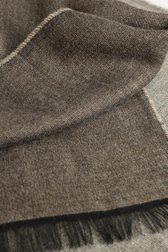 Productfoto 1 van Dubbelzijdige sjaal taupe - bruin door Modeno voor Heren