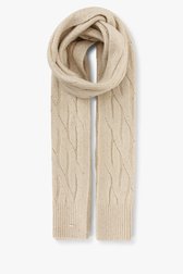 Écharpe beige doré	 de Opus pour Femmes