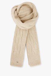 Écharpe beige doré	 de Opus pour Femmes