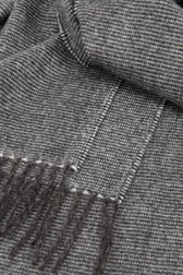 Écharpe d'hiver en gris clair et gris foncé de Michaelis pour Hommes