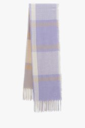 Écharpe d'hiver en violet clair et beige de Opus pour Femmes