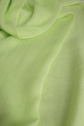Écharpe fine jaune-vert avec bord frangé de Liberty Island pour Femmes