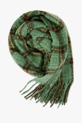 Echarpe verte à carreaux	 de Modeno pour Femmes