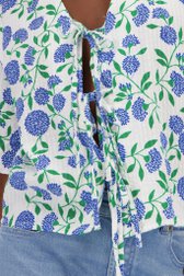 Ecru blouse met bloemenprint van JDY voor Dames
