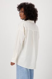 Ecru blouse met structuur van JDY voor Dames