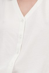 Detail van Ecru blouse met tetralook door JDY voor Dames