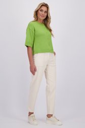 Voorkant van Ecru broek - 7/8 lengte door Libelle voor Dames