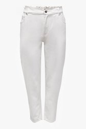 Ecru high-waist broek met 7/8 lengte van JDY voor Dames