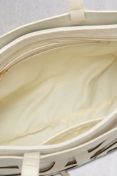 Ecru shopper handtas met abstract motief van Bulaggi voor Dames