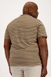 Ecru T-shirt met strepen van Jefferson voor Heren