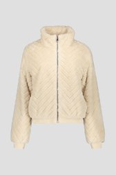 Productfoto 1 van Ecru teddyjas met ritssluiting door Geisha voor Dames