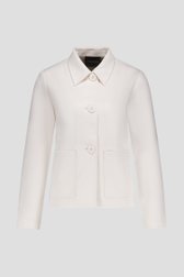 Ecru vestje in faux-daim van Claude Arielle voor Dames