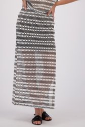 Vidéo de Jupe longue en maille écru-noir de JDY pour Femmes