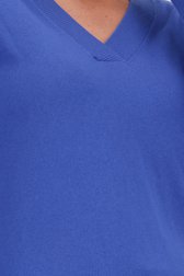 Detail van Fijn blauw truitje  door Claude Arielle voor Dames