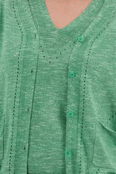 Fijne groene cardigan  van Diane Laury voor Dames