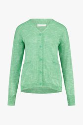 Fijne groene cardigan  van Diane Laury voor Dames