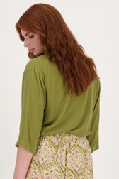 Fijne kaki blouse van Liberty Loving nature voor Dames