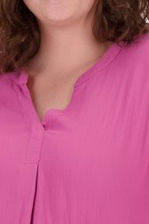 Fijne roze blouse van Only Carmakoma voor Dames